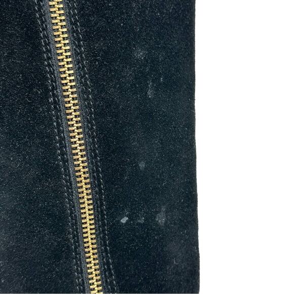 Coach Bailey Safari Boot - Leather & Shearling SUEDED Long Boot - Picture 11 of 14